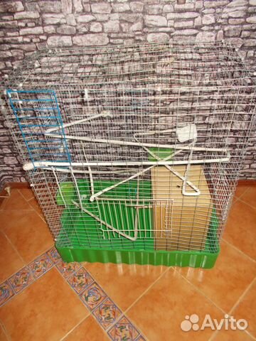 Клетка для разведения попугаев с гнездом купить на Зозу.ру - фотография № 1
