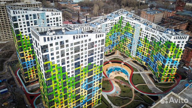 1-к квартира, 35.5 м², 7/24 эт. 1-к квартира, 35.5 м², 7/24 эт.