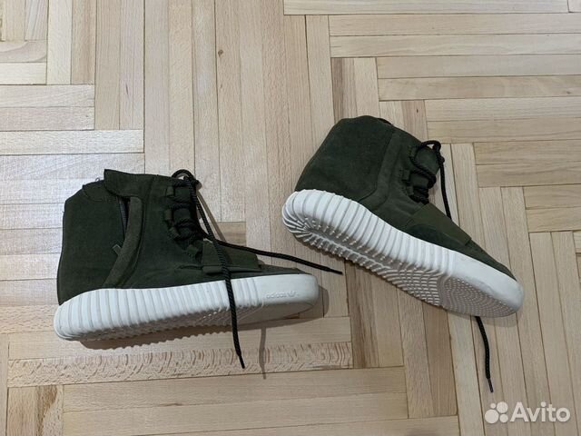 Кроссовки высокие adidas yeezy