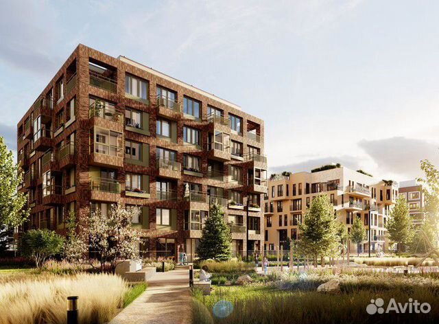 2-к квартира, 62.7 м², 2/10 эт.