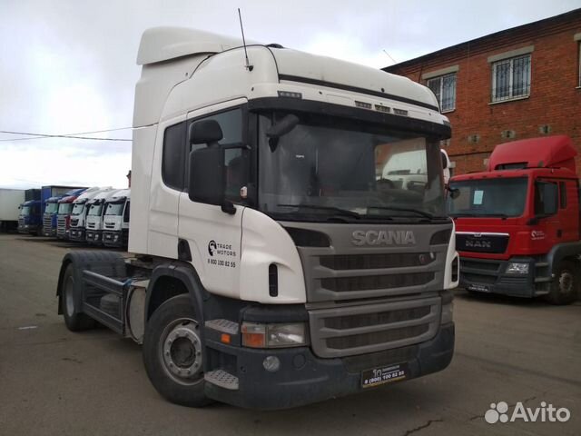 Cедельный тягач scania P 2012 год Скания