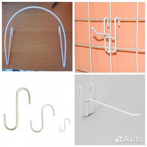 Крючки и комплектующие на сетку
