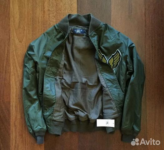 Куртка пилот бомбер Polo Ralph Lauren Double RL