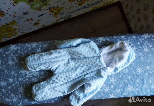 Комбинезон теплый для малышей (мальчик и девочка)