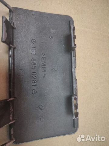 Заглушка бампера задняя Mercedes W163 ML W163 1999