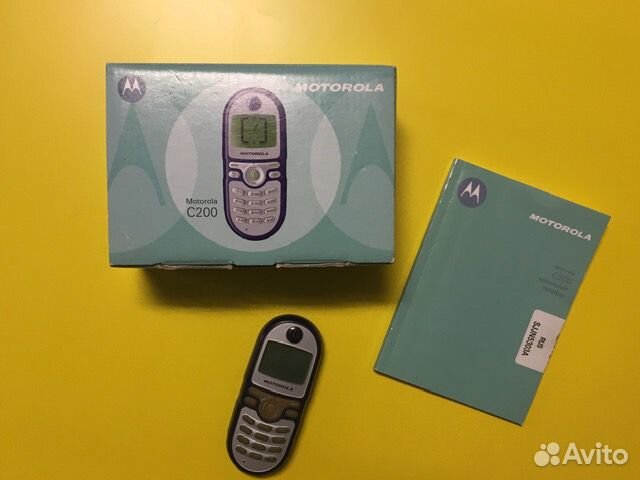 Мобильный телефон Motorola C200