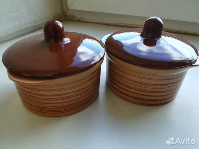 Горшочки керамические. Новые. Керамика Горшочки керамические. Новые. Керамика