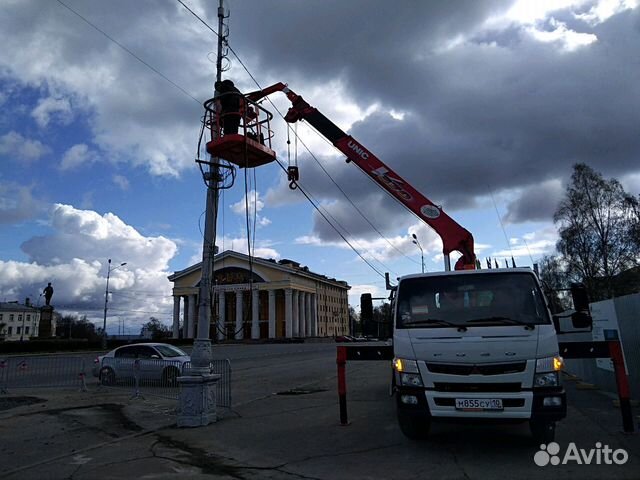 Услуги манипулятора. кму. Аренда Автовышки 12м