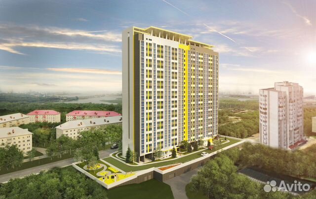 2-к квартира, 56.1 м², 15/22 эт.