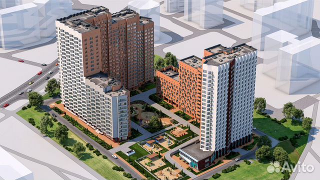 1-к квартира, 37.4 м², 16/21 эт.