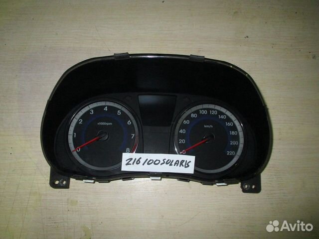 Панель приборов. Рестайл 1.6 мт6 (Hyundai Solaris) Панель приборов. Рестайл 1.6 мт6 (Hyundai Solaris)