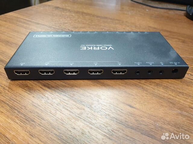 Hdmi Switcher 4K/HDR/18Gbps 4x1 Vorke HD41 Pro