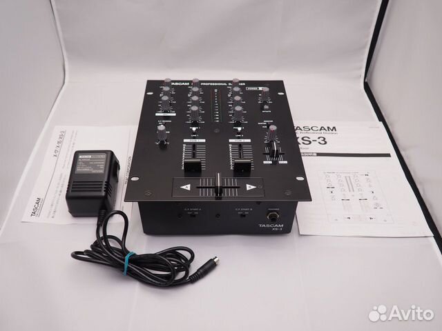 Микшерный пульт tascam XS-3 proffesional DJ mixer