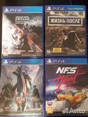 Игры для приставки ps4