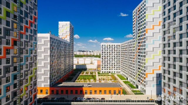 1-к квартира, 44.4 м², 15/23 эт. 1-к квартира, 44.4 м², 15/23 эт.