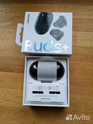 Наушники samsung buds+ чёрные