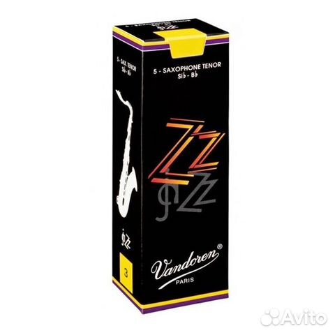 Трости для тенор саксофона Vandoren Zz №2 (5 шт)