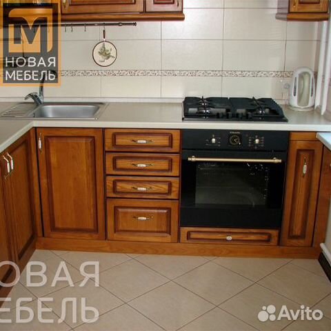 Кухня из массива угловая рассрочка