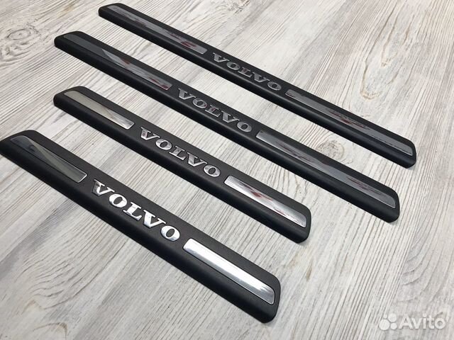 Накладки порогов Вольво Volvo S80II Накладки порогов Вольво Volvo S80II