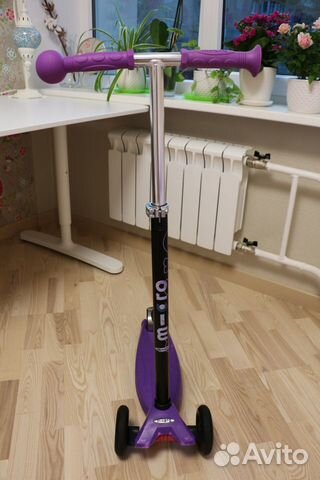 Самокат Maxi Micro из Австрии с ручкой-гудок Самокат Maxi Micro из Австрии с ручкой-гудок