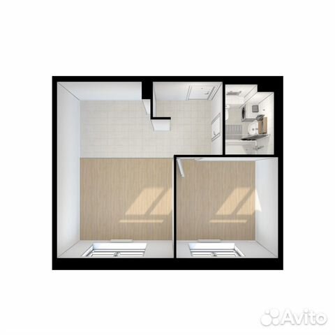 1-к квартира, 44.7 м², 11/15 эт. 1-к квартира, 44.7 м², 11/15 эт.