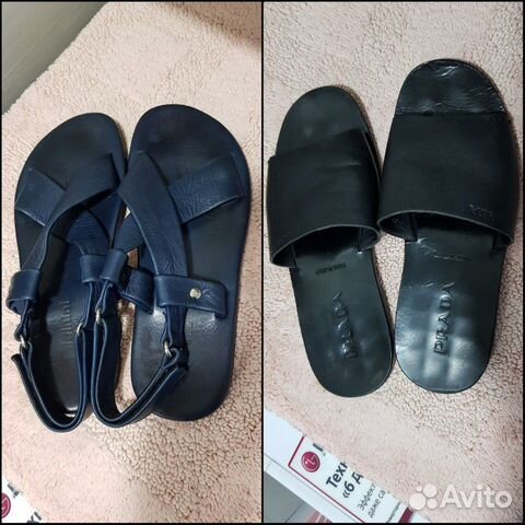 Шлепанцы,сандалии Baldinini, Prada. Италия