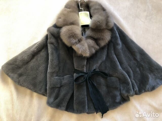 Элитная норковая шубка цвет соболь (новая в аукцио