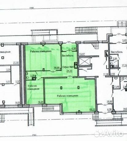 Офисное помещение, 159.51 м²