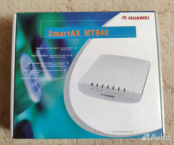 Модем huawei SmartAX MT840