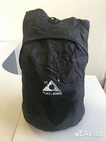 Компактный легкий рюкзак 20 литров, черный Компактный легкий рюкзак 20 литров, черный