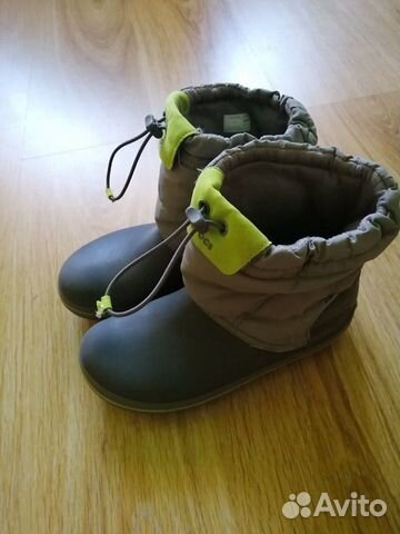 Детские зимние сапоги Crocs Kids