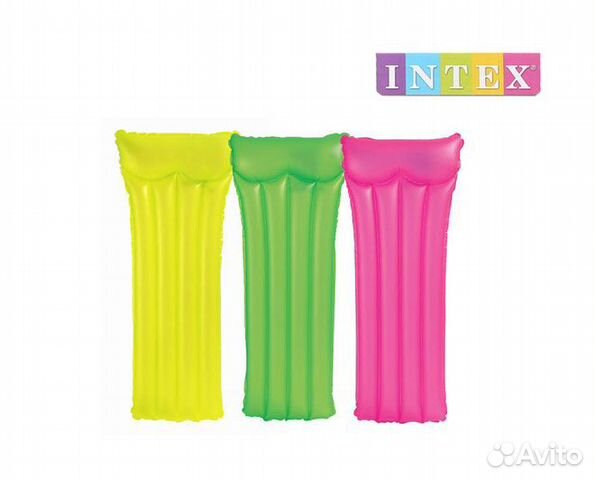 Пляжный матрас Неон Intex Пляжный матрас Неон Intex