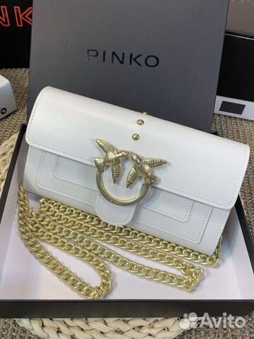 Клатч сумка Pinko на цепочке