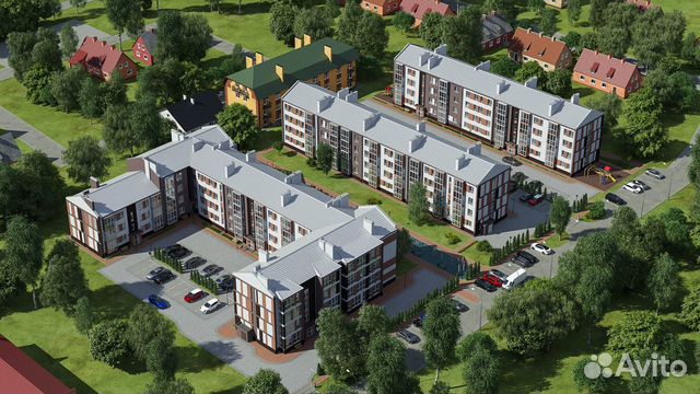 1-к квартира, 40.3 м², 2/4 эт. 1-к квартира, 40.3 м², 2/4 эт.