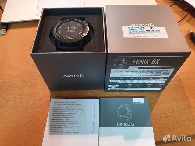 Часы Garmin fenix 6 x sapphire Часы Garmin fenix 6 x sapphire