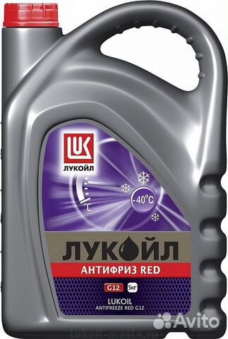 Антифриз лукойл G12 красный (5кг)