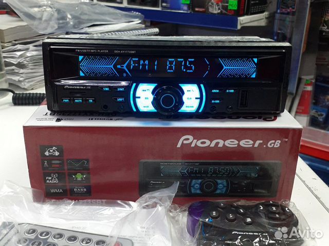 Магнитола Pioneer GB блютуз