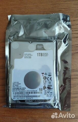 Western Digital WD 1TB Black WD10spsx Western Digital WD 1TB Black WD10spsx