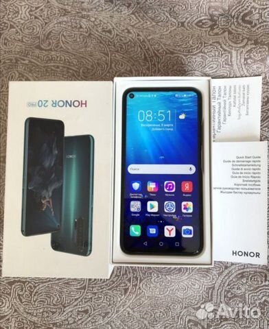 Honor 20 pro 8/256