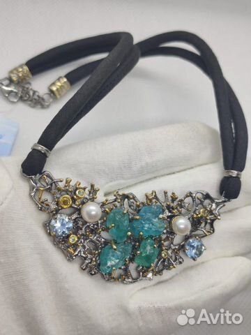 Серебряное колье 925 проба Серебряное колье 925 проба