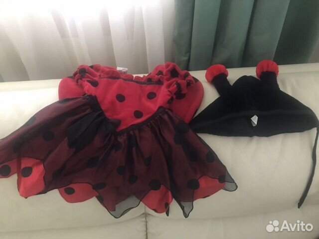 Костюм божьей коровки на 1 годик