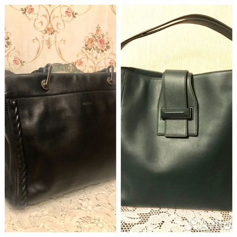 Сумка Max Mara кожа Италия