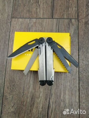 Мультитул Leatherman Wave Le Black&Silver 832458