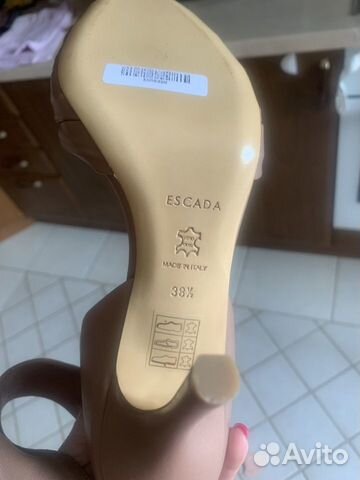 Escada, новые, размер 38/5, по стельке 26 см, кабл