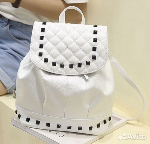 Белые рюкзачки из личного гардероба Белые рюкзачки из личного гардероба