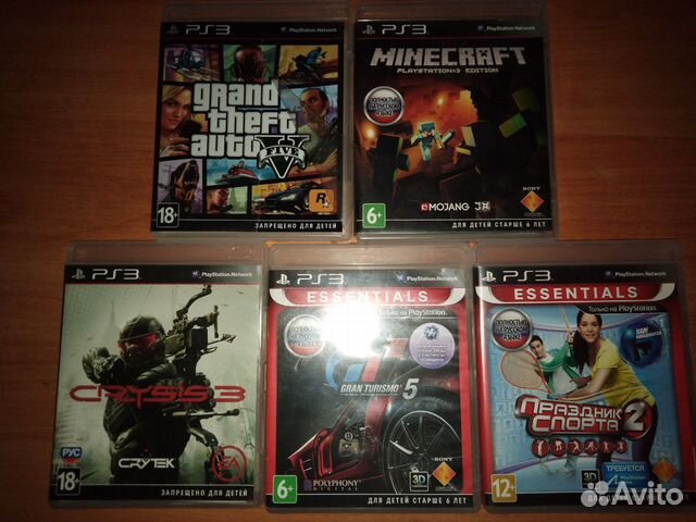 Sony PS3 + PS Move + 5 игр Sony PS3 + PS Move + 5 игр