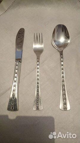 Серебряные столовые приборы 916 и 875 пробы