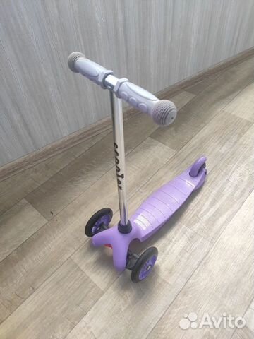 Самокат Leader Kids JC-206 purple Самокат Leader Kids JC-206 purple