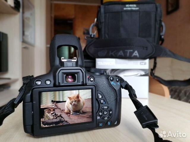 Canon EOS 700D body + объектив Tamron Canon EOS 700D body + объектив Tamron