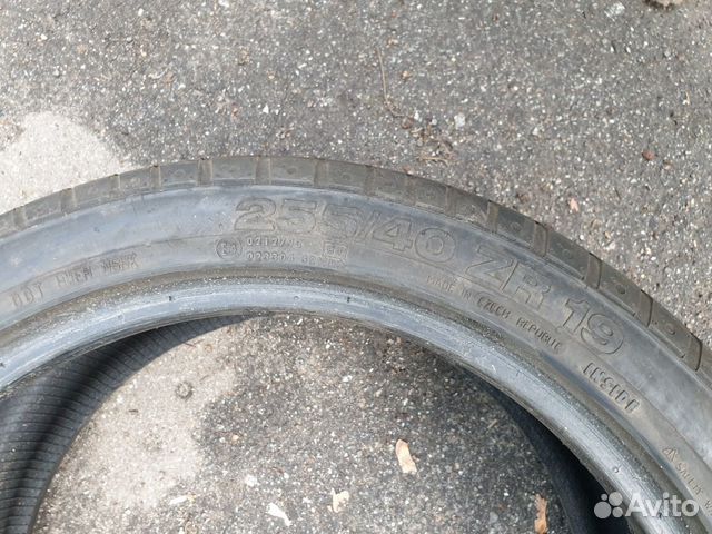 Шина одна 255/40 R19 Continental SportContact2